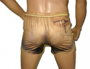 Die Boxershorts Lederhose