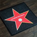 Fu�matte Original Hollywood Walk of Fame - bedruckt mit Ihrem Namen