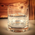 Whiskyglas mit Logo und persönlicher Gravur