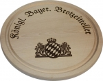 Königlich Bayerischer Brotzeitteller, 24 cm