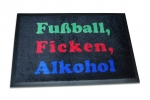Fussmatte - Fussball - Ficken - Alkohol