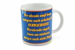 Die lustige Tasse Schwätzerfreunde