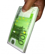 Die witzigen 100 Euro Geldschein Servietten