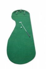 Große PAR-3 Puttingmatte komplett mit Schläger und Ball